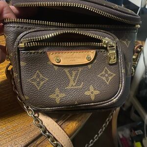 Louis Vuitton Brown Monogram Crossbody Bag